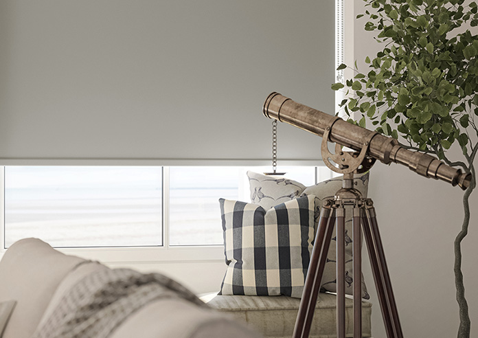 Trinity (Blackout), Ash - Twist&Fit Roller Blind - Image 5